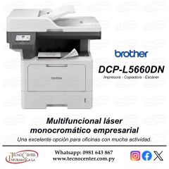 Impresora Multifuncional Láser Brother DCP-L5660D